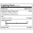 thumbnail image 2 of TCP 33132SP Gu24 Base 32 Watt Spiral Lamp Electronic Compact Fluorescent Lamp, 2 of 2
