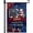 Blue, variant on 250 Anniversary USA Flag, 4th of July Decorations, Double Sided, UV Protection, Fade Resistant, 12x18 Inch, American Patriotic Outdoor Yard Garden Flags, 1776-2026 Commemorative (Blue)