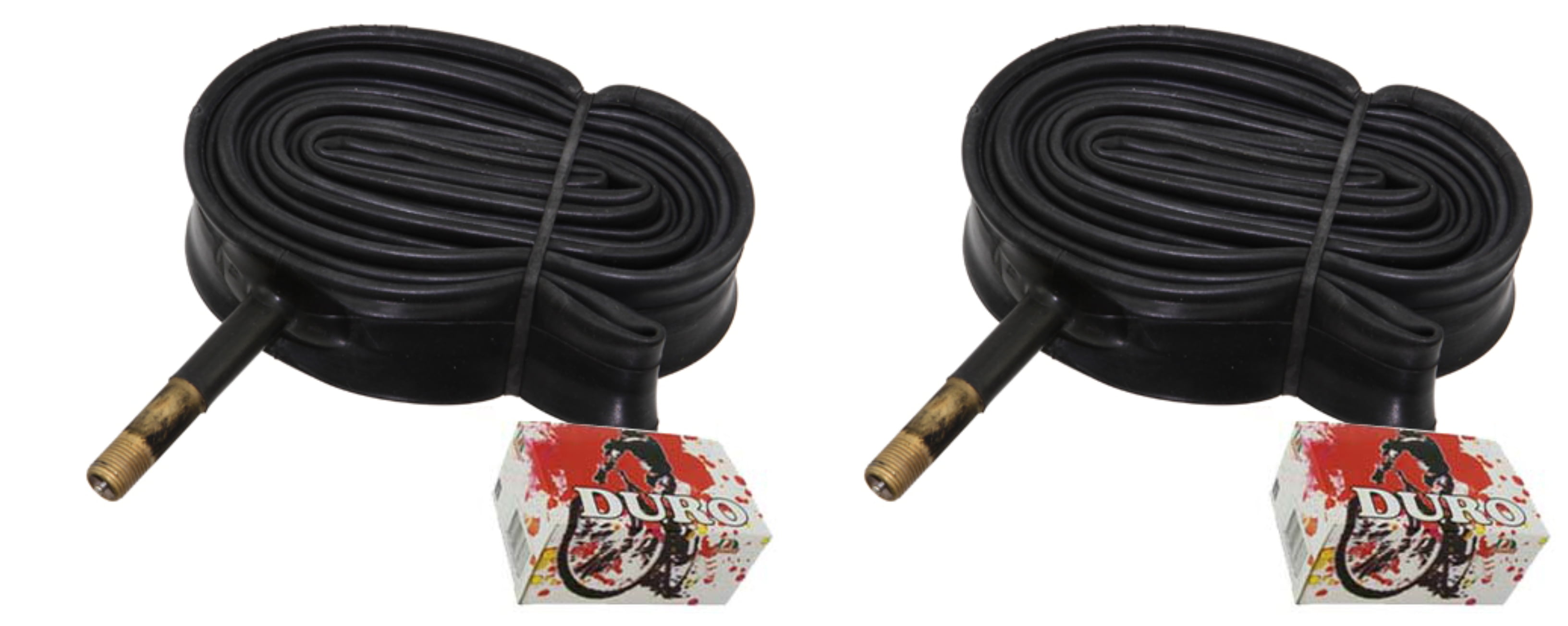 Two Bike Tube 700 x 28c/32c/35c 48mm Standard Schrader/Valve.