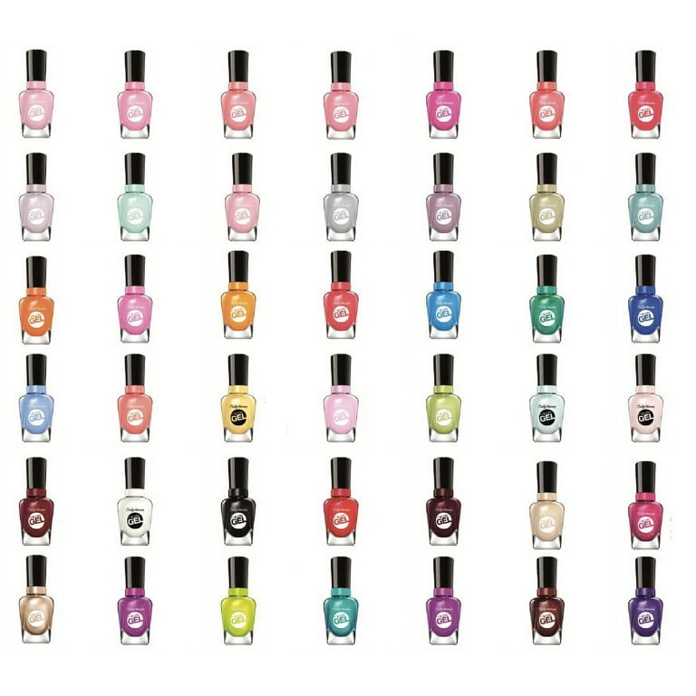 Sally Hansen Miracle Gel 6-Piece Nail Polish Set, Random Colors