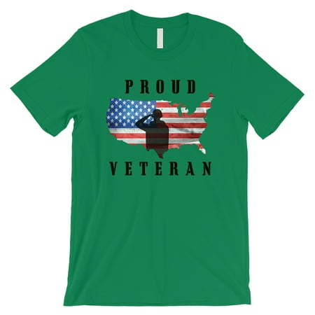 - Proud Veteran Gift T-Shirt Mens Green T-Shirt American Army Gift