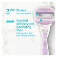thumbnail image 3 of (2 pack) Venus ComfortGlide Freesia Women's Razor Blade Refills, 4ct, 3 of 10