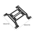 thumbnail image 4 of Computer Water Cooling 12cm Water Tank Pump Bracket, Metal Arched Bracket, Increase Distance,  plated, Water Line Installation, Quality Assurance, for Fan, 4 of 7