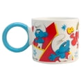 thumbnail image 4 of Set 2 Tazas de Porcelana Los Pitufos Pitufo y Pitufina, Diseño Nueva Película, Capacidad 330 ml con Caja de Regalo, 4 of 9