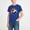 Blue, variant on Boys Summer T-Shirts, Casual Soccer Short Sleeves Crew Neck Kids Graphic Tees Black Size 5 T