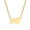 Gold B, variant on Women Personalized Stainless Steel Simple Elegant Capital Initial 26 Alphabet Letters with Dainty Tiny Heart Charm Pendant Necklace B