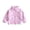 Purple, variant on Toddler Girls Zip Up Fleece Jackets with Pockets Casual Cute Heart Print Lightweight Long Sleeve Fall Coat Red 1-5