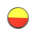 thumbnail image 1 of Face Body Paint Palette Photo Prop Paleta de pintura Suministros 2 colores Face Painting Face Paint Pigment para Halloween Makeup Music Festival Naranja amarillo Yinane Pintura de cara y cuerpo, 1 of 8