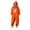 O217 Orange, variant on Curuila Halloween Adult Jumpsuit Hallowmas Pumpkin Hooded Flannel Pajamas For Women And Men Party Comfort Sleepwear Jumpsuit Size L