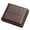 Dark Brown, variant on Mens Wallet Genuine Leather RFID Blocking Large Capacity Trifold Wallet for Men with 13 Card Holders