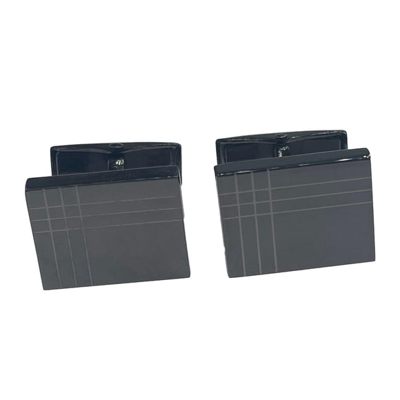 Botones para hombre BLESIY Gemelos Clip de barra de corbata 6.1x0.7CM/2.40x0.28IN
