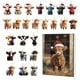 thumbnail image 3 of Calendarios, Calendarios de Adviento Calendario de Adviento de Vaca Navideña Calendario de Adviento de 24 días de Navidad Calendario de Adviento con Adornos Colgantes, 3 of 9