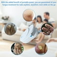 thumbnail image 4 of iKeener Infrared light therapy Portable Nails Fungus Laser Device Onychomycosis Cure Fingernails Infection Treatment 470Nm 905Nm Infrared Foot Care Tools, 4 of 6