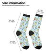 thumbnail image 2 of Naloa Frog In Mermaid Kids Socks Unisex Kids and Toddlers' Crew Socks, ,1 Pairs, 2 of 5
