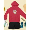 thumbnail image 3 of Cute Daisy Buddy Hoodie Juniors -Smartprints Designs,  Large, 3 of 4