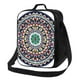 thumbnail image 1 of Disketp Colorful With Blue Oriental Bolsa Térmica Estampada para Almuerzo, Lonchera para Hombres y Mujeres Adultos, 1 of 7