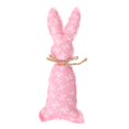 thumbnail image 2 of Muñeca decorativa conejo de Pascua Sunnimix Lazo rosa Tamaño 10 cm x 24 cm, 2 of 8