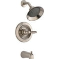 thumbnail image 1 of Peerless Tub and Shower Complete Rough and Trim in Brushed Nickel, 1 of 3