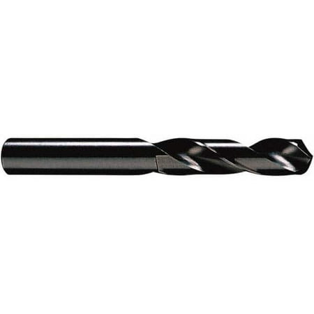 

Hertel 17/32 118° Spiral Flute HSS Screw Machine Drill Bit Oxide Finish Right Hand Cut 2-3/8 Flute Length 3-7/8 OAL Standard Point Straight Shank