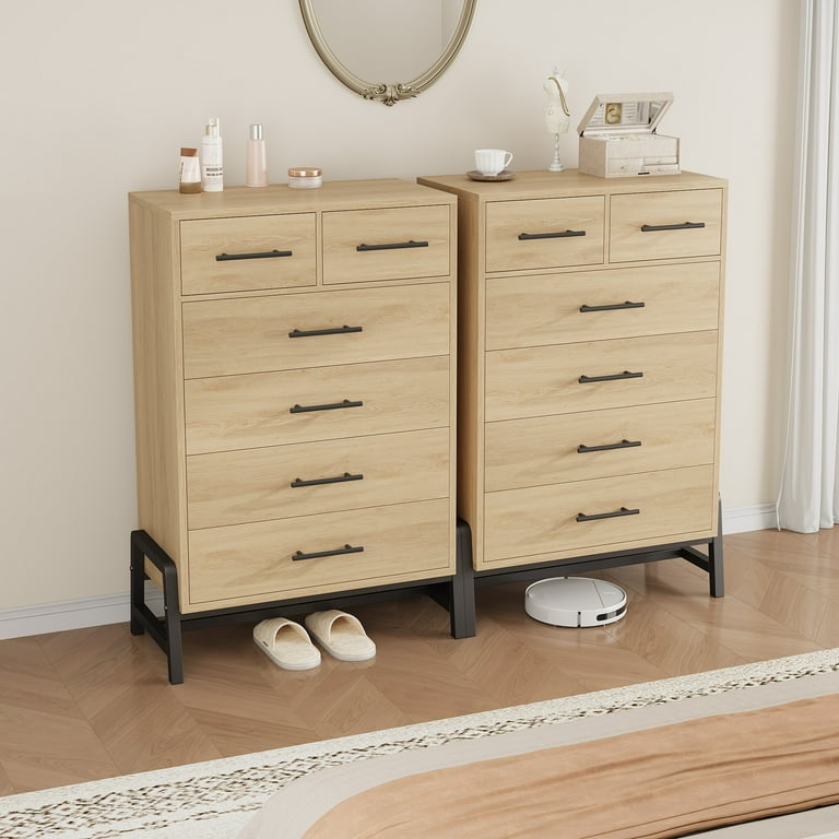 narrow tall dresser WAMPAT 27" Small for Bedroom with 5 Drawers, Kids Dresser but also strengthens the stability and load Homfa Tall Narrow Dresser for