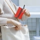 thumbnail image 5 of Bolsa de lona plegable | Bolsa de gimnasio portátil para hombre y mujer | Bolsa ligera de viaje y deportiva con bolsillo interior | 50 x 24 cm | 1 bolsa, 5 of 6