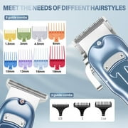 Cordless Hair Clippers And Shaver Set Rechargeable Hair Grooming Kit For Head, Nose, Beard, Body