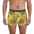 thumbnail image 1 of Balery White Wine Seamless Calzoncillos bóxer para hombre, ropa interior de algodón suave y transpirable con cinturilla de nailon-Medium, 1 of 5