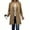 Khaki, variant on Barn Jacket Plus Size Green Peacoat Jacket Trendy Winter Clothing for Women L