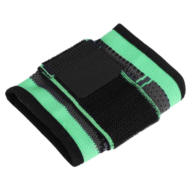 Muñequera transpirable para deportes, para exteriores e interiores, para adultos, talla L