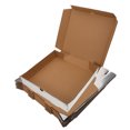 thumbnail image 5 of Kraft Paper Pizza Boxes for Storage Use Lightweight Compact Design Coffee Color 10pcs, 5 of 7