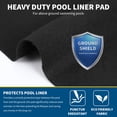 thumbnail image 3 of Garvee Liner Life 16' Round Pool Liner Pad, Polyester Geotextile for Above Ground Pools, 3 of 7