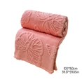 thumbnail image 3 of TERGAYEE Solid Color Butterfly Flower Printed Throw Blanket, Coral Flannel Blanket Shawl Nap Blanket, Double Sided Cold Effect Blanket 39.37"x59"/100x150cm, 3 of 4