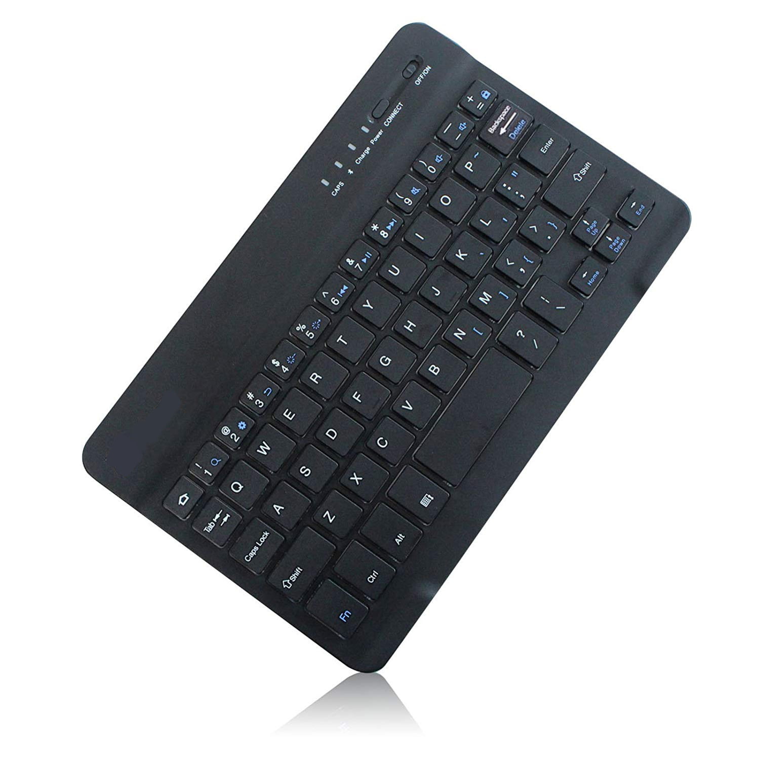 duisternis Anemoon vis Wet en regelgeving Ultra Slim Wireless Keyboard Rechargeable Portable Compact Z1Y for Samsung  Galaxy Tab S2 NOOK 8.0 (SM-T710) S3 9.7 S 8.4 SM-T700 S6 10.5 S5e 10.5 S4  10.5 SM-T800 Sky S9 Plus, S8