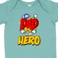 thumbnail image 4 of Inktastic Dad is My Hero Boys or Girls Baby Bodysuit, 4 of 5