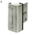 thumbnail image 2 of Yesbay Aluminium Alloy Home Door Reinforcement Lock Security Stopper Hardware Nickel Color, 2 of 8