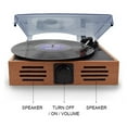 thumbnail image 4 of USB Turntable Players Kit Vinyl LP Record Phone Player+Cleaning Brush For CD/LP +2PCS Sapphire Tipped Ceramic Needle ,Easy to Set Up, 4 of 8