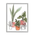 thumbnail image 3 of Stupell Industries Green Plants in Orange Planters Modern Abstract Foliage, 24 x 30, Design by June Erica Vess, 3 of 5
