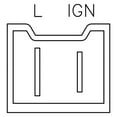 thumbnail image 2 of OEG Parts New Voltage Regulator Replacement For Citroen - Europe LNA 82-85 21225423 UCB226 940038163 YL123 YL123B YL134 YL143 092867 300669 92867 APR6022 230-40070, 2 of 5