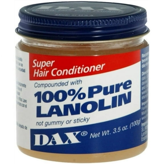 Dax Super Hair Conditioner Compounded With 100% Pure Lanolin, #37910 - 3.5 Oz