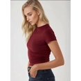 thumbnail image 2 of Slim Fit Soft Touch Cotton Crew Neck T-Shirt, 2 of 5