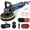 Blue, variant on GEVEELIFE Buffer Polisher, 6 Inch/7 Inch 1600W Rotary Car Buffer Polisher Waxer, 7 Variable Speed 1000-3500 RPM, Detachable Handle for Car, Boat Sanding, Polishing, Waxing(Yellow)