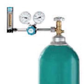 Airgas Two Stage 0 - 50 Brass High Purity Flowmeter CGA-540