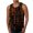 Orange, variant on Sngxgn Men's Outfits Casual Sleeveless Round Neck Tank Top with Crop Top(Green,M)
