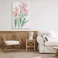 thumbnail image 2 of Stupell Industries Pink Tulip Blossoms Canvas Wall Art design by Maya Blooms, 30 x 20, 2 of 7
