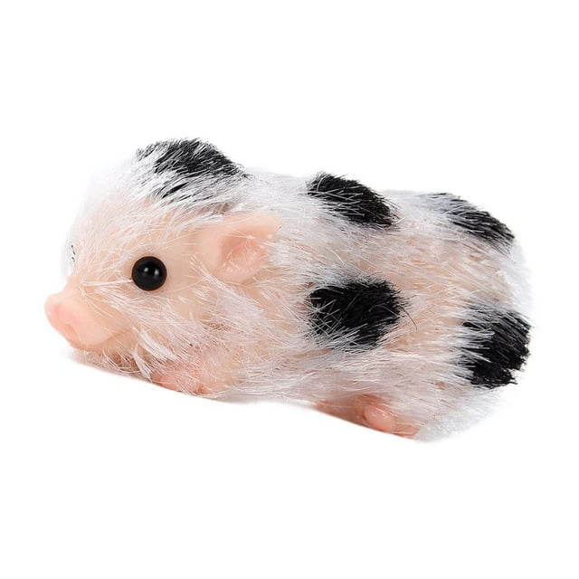 Mini Muñeca de cerdo de silicona Hugo Juguete Coleccionar Fiesta Regalo