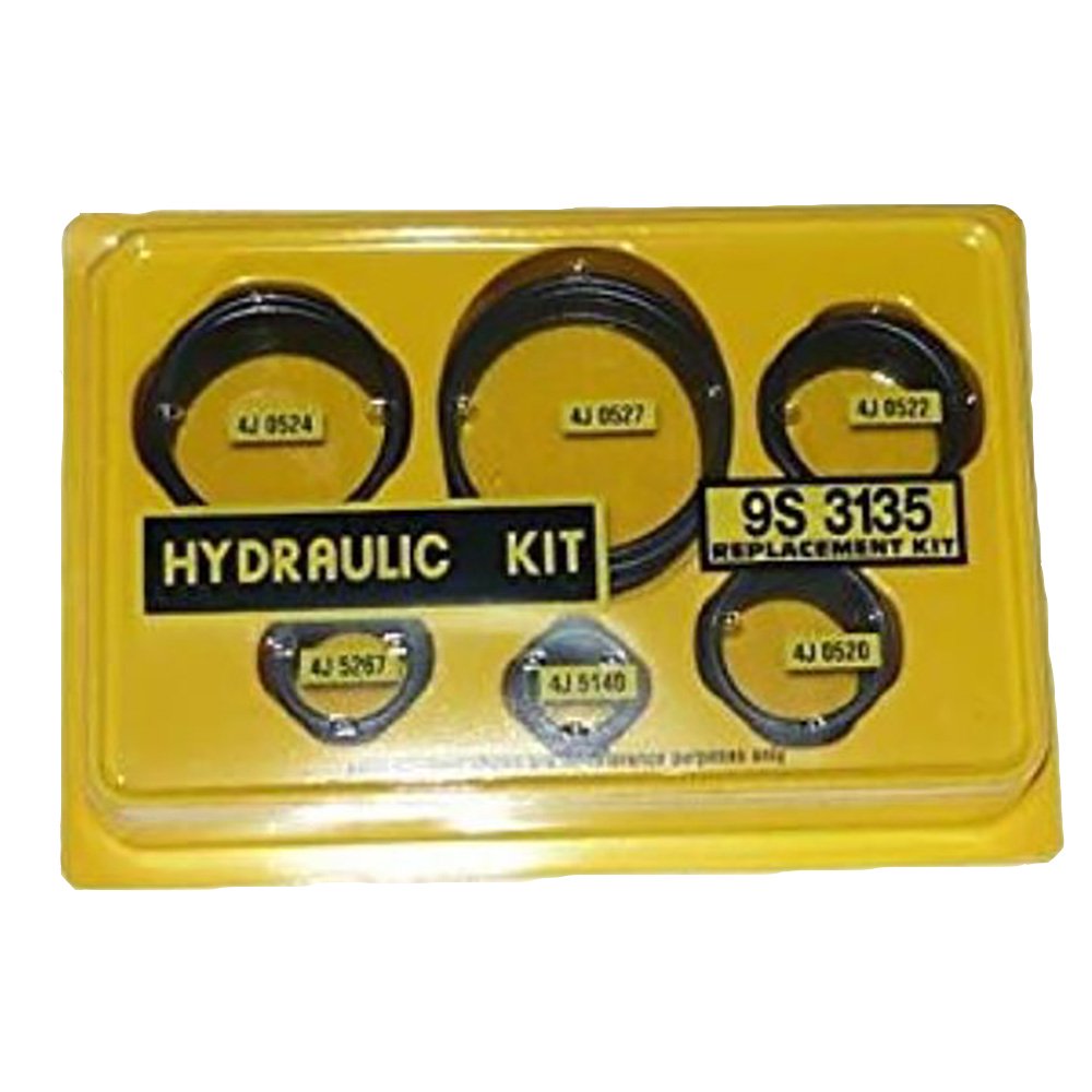 9S3135 2701545 Hydraulic O Ring Seal Kit (60 Rings) Nitrile Fits Caterpillar
