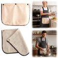 thumbnail image 4 of Detachable Hand Towel Ultra Plush & Absorbent Machine Washable Towel Splash Resistance Oil-resistant for Cooking and Cleaning, 4 of 10