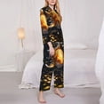 thumbnail image 3 of Sikiie Golden Koi And Treasure Pajamas for Women Set, Womens Pajama Sets, Lounge Sets for Women, 2pjs for Women-Small, 3 of 7