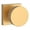 Brass, variant on Baldwin Reserve Hdconcsr112 Half Dummy Contemporary Knob And Contemporary Square Rose Venetian Bronze Finish