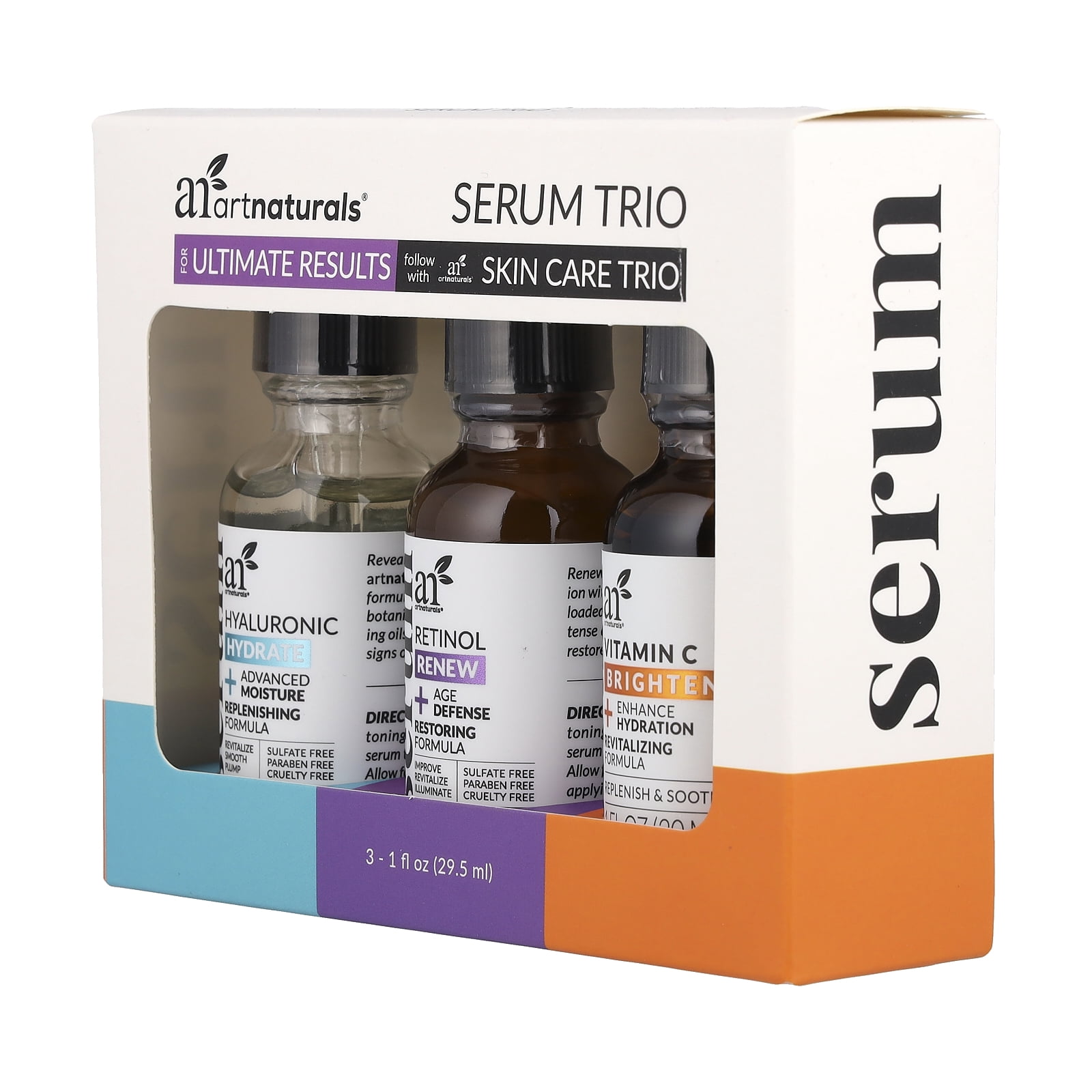 ArtNaturals Serum Trio Set, 1 Fl. Oz., 3 Count